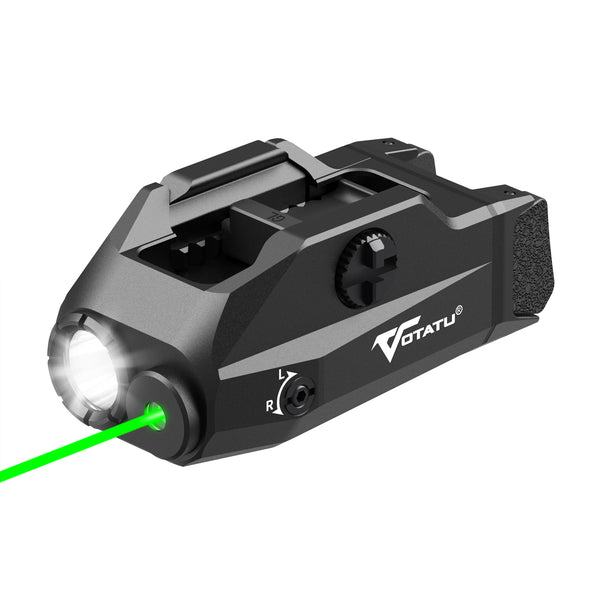 VOTATU G2L-G Light Laser Combo, 1000 Lumens Strobe Function Flashlihgt and Green Laser Sight