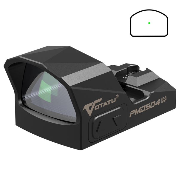 Votatu PDM504-SG 3MOA Micro Green Dot Sight Compatible with RMR Footprint